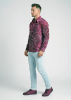 Descubre las camisas para hombre CONCHIFERA MARSALA - 100 % algodón