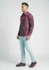 Descubre las camisas para hombre CONCHIFERA MARSALA - 100 % algodón