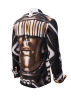 Herren Langarm Hemd HETROPOLIS – GERMENS artfashion – 100 % Baumwolle - Größe XL