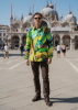 Camisa de hombre de manga larga LANDSCAPE WITH RIVER – GERMENS artfashion – 100 % algodón - Talla L