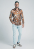Descubre las camisas de colores para hombre de FRAGILE: 100 % algodón