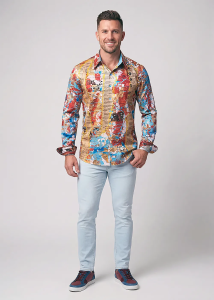 Descubre las camisas de colores para hombre DAYDREAM - 100 % algodón