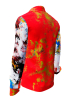 Herren Langarm Hemd KAMALA – GERMENS artfashion – 100 % Baumwolle - Größe XS