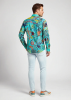 Camisa de manga larga para hombre MAMBO BEACH – GERMENS artfashion – 100 % algodón - Talla 6XL