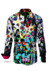 Descubre las camisas de colores para hombre POWER FLOWER - 100 % algodón
