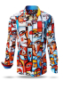 Descubre las camisas de colores para hombre de FACES: 100 % algodón
