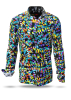 Descubre las camisas de colores para hombre SKULL PARTY - 100 % algodón