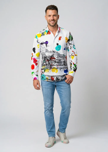 Descubre las camisas de botones para hombre de JOY AACHEN TODAY - 100 %...