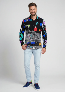 Descubre las coloridas camisas de hombre de JOY AACHEN...