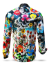 Herren Hemden Langarm FLOWERDREAM – GERMENS artfashion – 100 % Baumwolle - Größe S