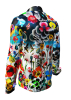 Camisa de manga larga para hombre FLOWERDREAM – GERMENS artfashion – 100 % algodón - Talla 4XL