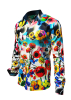 Camisa de manga larga para hombre FLOWERDREAM – GERMENS artfashion – 100 % algodón - Talla 6XL