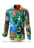 Descubre las camisas para hombre SPORTY HUMAN ROBOTS - 100 % algodón