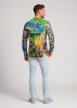 Camisa de hombre SPORTY HUMAN ROBOTS – GERMENS artfashion – 100 % algodón - Talla M