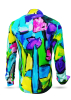Descubre las camisas de colores para hombre FIORE ASTRATTA - 100 % algodón