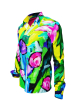 Camisa de manga larga para hombre FIORE ASTRATTA – GERMENS artfashion – 100 % algodón - Talla XL