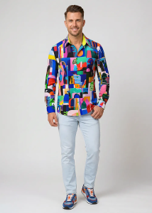 Descubre las coloridas camisas de hombre de CITY OF...
