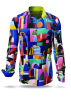 Descubre las camisas de colores para hombre de CITY OF FANTASY - 100 % algodón