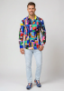 Descubre las camisas de colores para hombre de CITY OF FANTASY - 100 % algodón