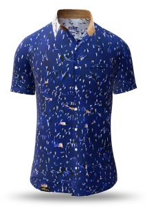 Sommerhemd Herren ROMO - 100 % Baumwolle - 10 Größen von XS - 6XL - außergewöhnliches Design - feinste Verarbeitung - Stoffe Made in Germany - limitiert und exklusiv
