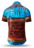 Sommerhemd Herren ARLOS - 100 % Baumwolle - 10 Größen von XS - 6XL - außergewöhnliches Design - feinste Verarbeitung - Stoffe Made in Germany - limitiert und exklusiv