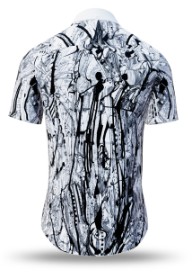 Camisa de verano para hombre GREYTRAIN - 100 % algodón - 10 tallas...