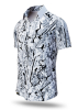 Kurzärmliges Hemd GREYTRAIN – GERMENS artfashion – 100 % Baumwolle - Größe 3XL