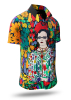 Camisa de verano para hombre BLUMEN MEXICOS - 100 % algodón - 10 tallas, de la XS a la 6XL - diseño excepcional - confección de primera calidad - tejidos «Made in Germany» - edición limitada y exclusiva
