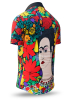 Sommerhemden BLUMEN MEXICOS – GERMENS artfashion – 100 % Baumwolle - Größe 3XL