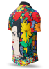 Sommerhemden BLUMEN MEXICOS – GERMENS artfashion – 100 % Baumwolle - Größe 3XL