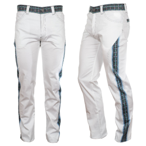 QUITLY - Pantalones blancos de hombre - GERMENS