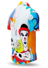 Herren Hemd Kurzarm ZIRKUSLEBEN – GERMENS artfashion – 100 % Baumwolle - Größe L