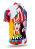 Camisa de verano para hombre ZIRKUSLEBEN - 100 % algodón - 10 tallas, de la XS a la 6XL - diseño excepcional - confección de primera calidad - tejidos «Made in Germany» - edición limitada y exclusiva
