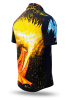 Herrenhemd Kurzarm FROST & GLOW – GERMENS artfashion – 100 % Baumwolle - Größe XL