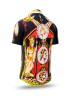 Camisa de manga corta de verano para hombre IMPERATOR – GERMENS artfashion – 100 % algodón - Talla 6XL
