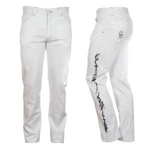 Pantalones blancos de hombre SQUAB de Germens
