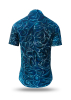 Camisa de verano para hombre CONCHIFERA OCEAN - 100 % algodón - 10 tallas, de la XS a la 6XL - diseño excepcional - confección de primera calidad - tejidos «Made in Germany» - edición limitada y exclusiva