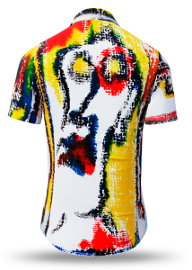Camisa de verano para hombre RUMBUMS - 100 % algodón - 10...