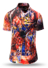 Camisa de verano para hombre THE MAGICAL FIVE - 100 % algodón - 10 tallas, de la XS a la 6XL - diseño excepcional - confección de primera calidad - tejidos «Made in Germany» - edición limitada y exclusiva