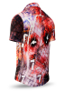 Camisa de hombre de manga corta THE MAGICAL FIVE – GERMENS artfashion – 100 % algodón - Talla L