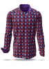 Descubre las camisas de colores para hombre SKULL IN THE ROSE BED - 100 % algodón