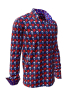 Descubre las camisas de colores para hombre SKULL IN THE ROSE BED - 100 % algodón