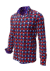 Camisa de manga larga para hombre SKULL IN THE ROSE BED – GERMENS artfashion – 100 % algodón - Talla XL