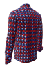 Camisa de manga larga para hombre SKULL IN THE ROSE BED – GERMENS artfashion – 100 % algodón - Talla 5XL