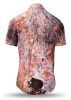 Camisa de verano para hombre VERSTEINERTER WALD CHEMNITZ 2 - 100 % algodón - 10 tallas, de la XS a la 6XL - diseño excepcional - confección de primera calidad - tejidos «Made in Germany» - edición limitada y exclusiva