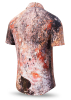 Kurzarmhemd Herren Sommer VERSTEINERTER WALD CHEMNITZ 2 – GERMENS artfashion – 100 % Baumwolle - Größe XS