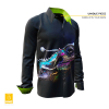 Camisa de manga larga para hombre LIZARD 2 – GERMENS artfashion – 100 % algodón - Talla XXL