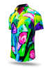 Herren Hemd Kurzarm FIORE ASTRATTA – GERMENS artfashion – 100 % Baumwolle - Größe L