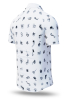 Camisa de manga corta para hombre FLUGZAUBER BLANC
