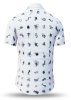 Camisa de verano para hombre FLUGZAUBER BLANC - 100 % algodón - 10 tallas, de la XS a la 6XL - diseño excepcional - confección de primera calidad - tejidos «Made in Germany» - edición limitada y exclusiva